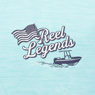 Thumbnail 4: REEL LEGENDS Men's Long Sleeve Shoreline Cooling Hoodie 