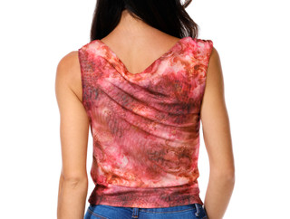 Thumbnail 2: Madden Girl Junior's Sleeveless Off Shoulder Mesh Tank 