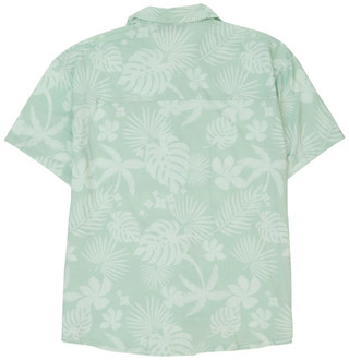 Thumbnail 2: REEL LEGENDS Men's Short Sleeve Beachside Woven Button Down Shirt 