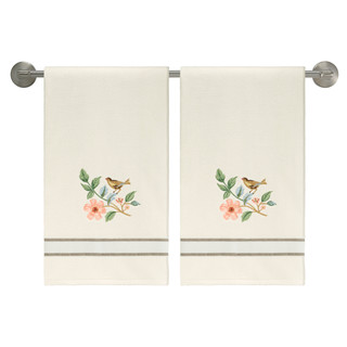 Thumbnail 4: AVANTI Avanti  2 Pc. Pretty Birds Bath Towel Set 