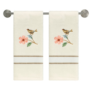 Thumbnail 2: AVANTI Avanti Pretty Birds 2 Pc. Fingertip Towel Set 