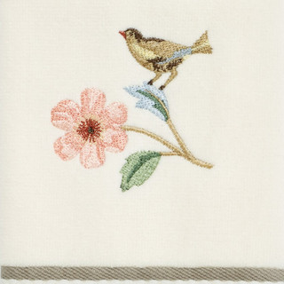 Thumbnail 3: AVANTI Avanti Pretty Birds 2 Pc. Fingertip Towel Set 