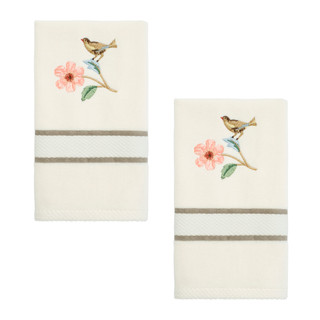 Thumbnail 1: AVANTI Avanti Pretty Birds 2 Pc. Fingertip Towel Set 