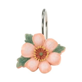 Thumbnail 2: AVANTI Avanti 12 Pc. Pretty Birds Shower Curtain Hooks Set  