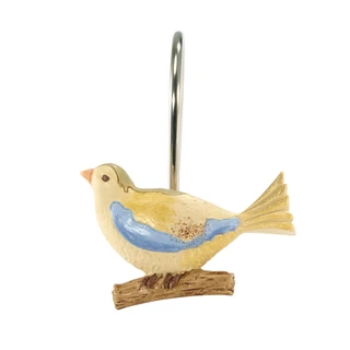Thumbnail 5: AVANTI Avanti 12 Pc. Pretty Birds Shower Curtain Hooks Set  