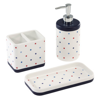 Thumbnail 1: AVANTI Avanti Stars 3 Pc. Bath Accessory Set 