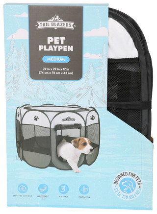 Thumbnail 1: Tail Blazers 29 in Medium Pet Playpen 