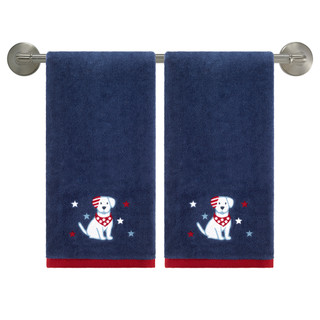Thumbnail 4: AVANTI Avanti Pawtriot 2 Pc. Hand Towel Set 