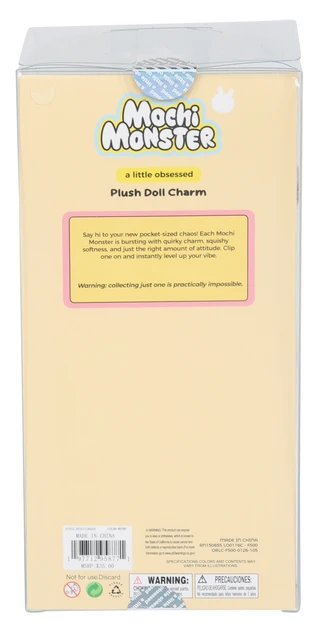 Thumbnail 2: Mochi Monster Plush Cow Doll Bag Charm 