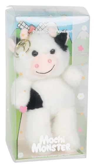Thumbnail 1: Mochi Monster Plush Cow Doll Bag Charm 