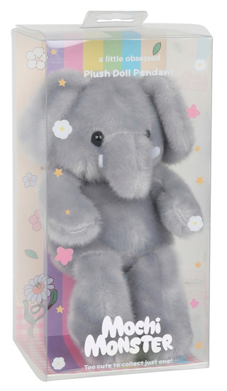 Thumbnail 1: Mochi Monster Plush Elephant Doll Bag Charm 