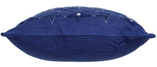 Thumbnail 3: Studio Curate 20x20 Americana Embroidered Stars Decorative Pillow 