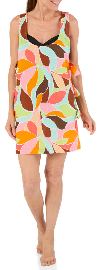 Thumbnail 1: Sanctuary Women's Tropical Side Tie Swimsuit Cover Up 