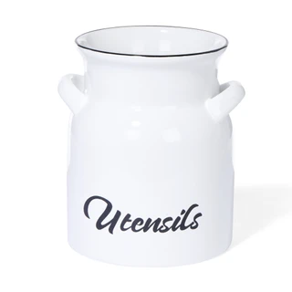Thumbnail 1: 10 Strawberry Street 7.5 in Ceramic Utensil Crock 