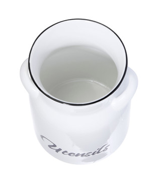 Thumbnail 4: 10 Strawberry Street 7.5 in Ceramic Utensil Crock 
