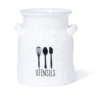 Thumbnail 1: 10 Strawberry Street 7.5 in Ceramic Utensil Crock 