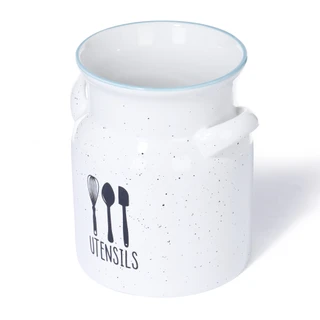 Thumbnail 3: 10 Strawberry Street 7.5 in Ceramic Utensil Crock 