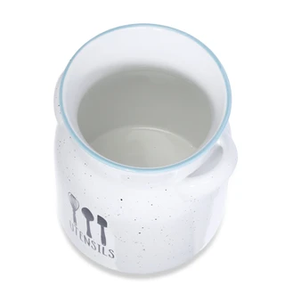 Thumbnail 4: 10 Strawberry Street 7.5 in Ceramic Utensil Crock 
