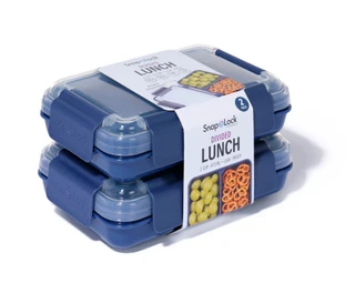 Thumbnail 3: Progressive 2 Pk Divided Lunch Containers 