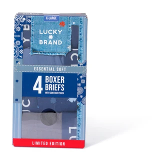Thumbnail 1: Lucky Brand Men's 4 Pk Boxer Briefs  