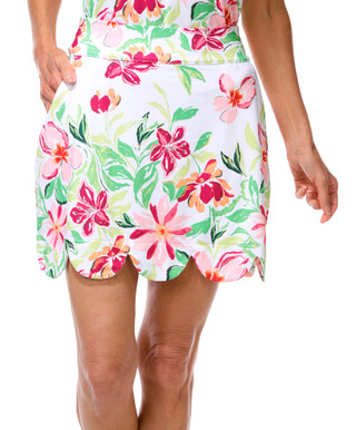 Thumbnail 1: Coral Bay Women's Active Golf Scallop Skort 