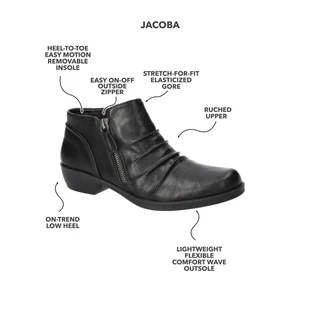 Thumbnail 9: Easy Street Women's Jacoba Ankle Boots 