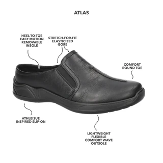 Thumbnail 4: Easy Street Women's Atlas Comfort Mules 