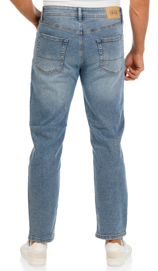 Thumbnail 2: IZOD Men's Straight Leg Denim Jeans 