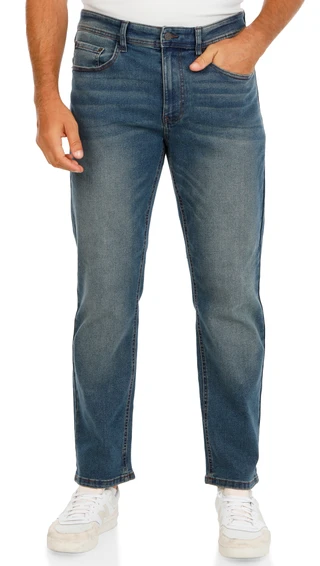 Thumbnail 1: IZOD Men's Straight Leg Denim Jeans 