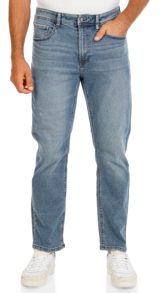 Thumbnail 1: IZOD Men's Straight Leg Denim Jeans 