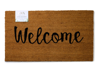 Thumbnail 1: AVA 20x34 Coconut Fiber Welcome Mat 
