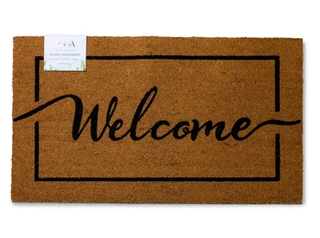 Thumbnail 1: AVA 20x34 Coconut Fiber Welcome Mat 