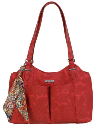 Thumbnail 1: MULTISAC Multi Compartment Satchel with Scarf Swag 