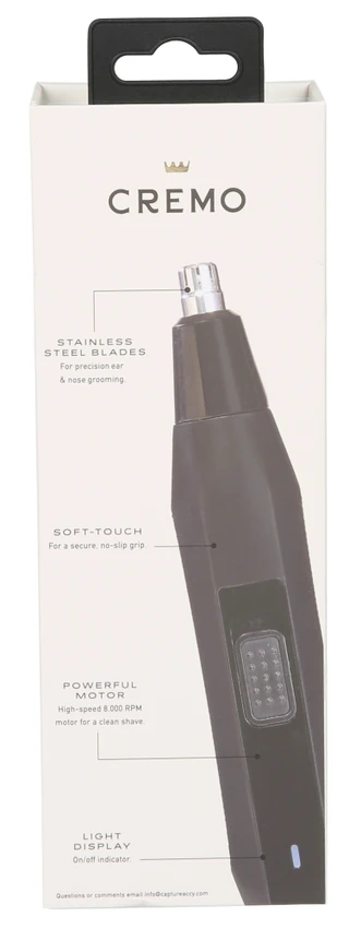 Thumbnail 2: CREMO Men's Stainless Steel Ear & Nose Hair Trimmer 