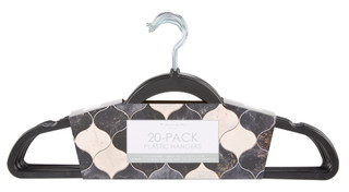 Thumbnail 1: Tahari 20 Pk Swivel Hook Plastic Hangers 