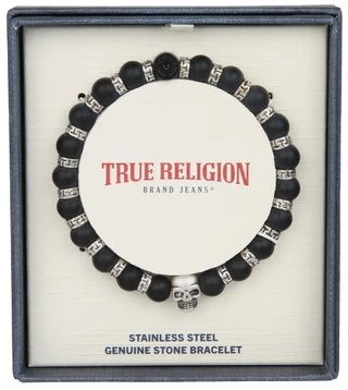 Thumbnail 1: True Religion Men's Stainless Steel Bracelet 