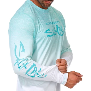 Thumbnail 2: Salt Life Men's Current and Catch Fade Perforated SLX Performance Tee 