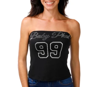 Thumbnail 1: Baby Phat Junior's Strapless Bedazzled Tube Top 