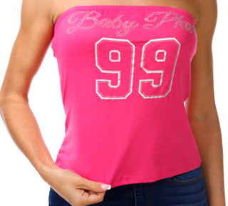 Thumbnail 3: Baby Phat Junior's Strapless Bedazzled Tube Top 