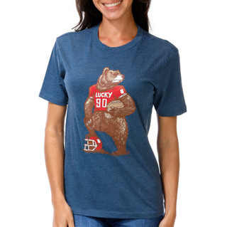 Thumbnail 1: Lucky Brand Junior's Short Sleeve Gameday Bear Graphic Tee 