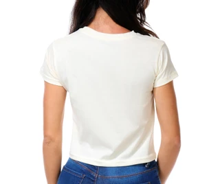 Thumbnail 2: Baby Phat Junior's Short Sleeve Cropped Graphic Tee 