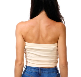 Thumbnail 2: ROXY Junior's Strapless Paradise Graphic Tube Top 