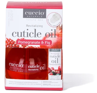 Thumbnail 1: Cuccio 2-Piece Pomegranate & Fig Cuticle Oil Nails Set 