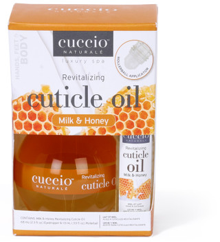 Thumbnail 1: Cuccio 2-Piece Milk & Honey Cuticle Oil Nails Set 