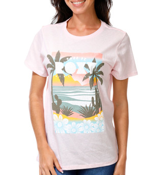 Thumbnail 1: ROXY Junior's Short Sleeve Branded Graphic Tee 