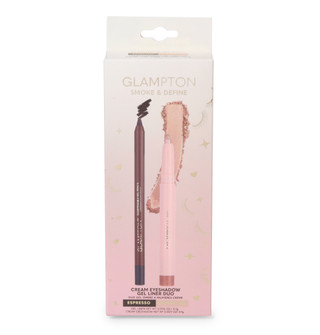 Thumbnail 1: Glampton Cream Eyeshadow & Gel Liner Kit- Espresso 