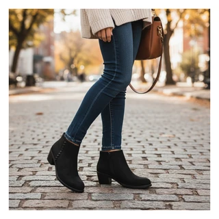 Thumbnail 5: Easy Street Women's Belmont Ankle Boots 