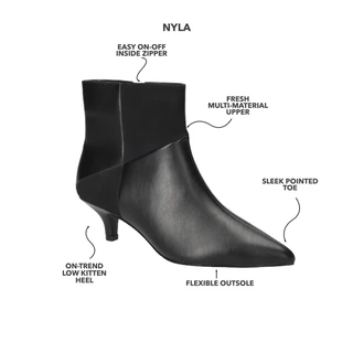 Thumbnail 7: Easy Street Women's Nyla Ankle Boots 