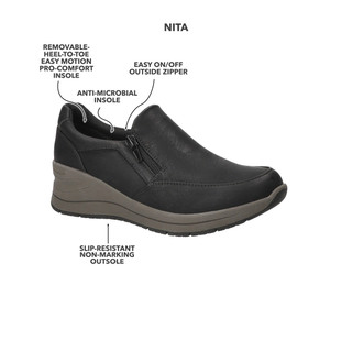 Thumbnail 6: Easy Street Women's Nita Slip-Resistant Wedges 