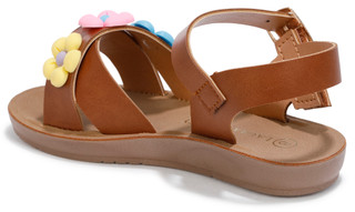 Thumbnail 5: Laura Ashley Girls Flower Sandals 